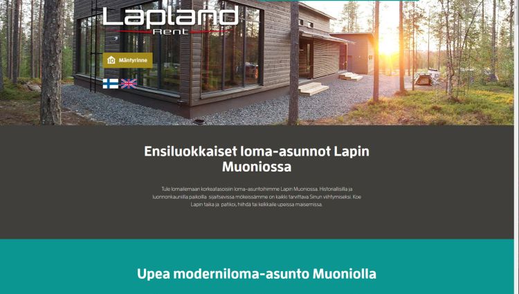 Laplandrent -verkkosivut