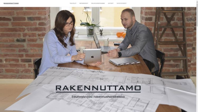 Rakennuttamo verkkosivut Rakennuttamo verkkosivut