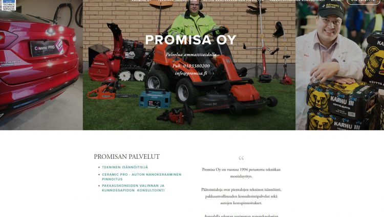 Promisa - hakukoneoptimointia Promisa - hakukoneoptimointia