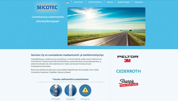 Seicotec Oy:n uudet sivut Seicotec Oy:n uudet sivut