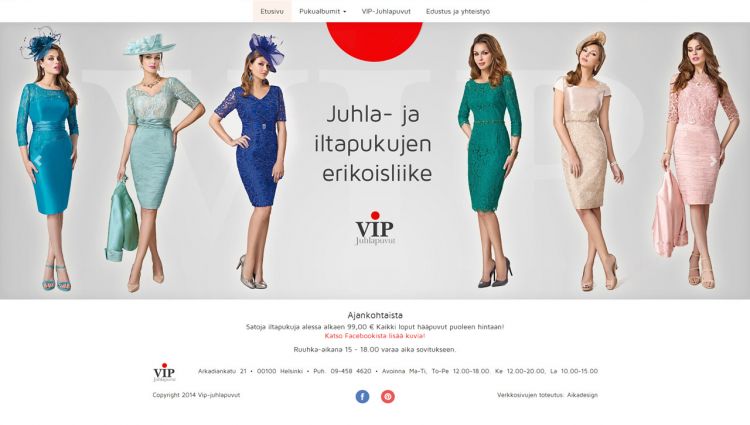 VIP-Juhlapuvut VIP-Juhlapuvut