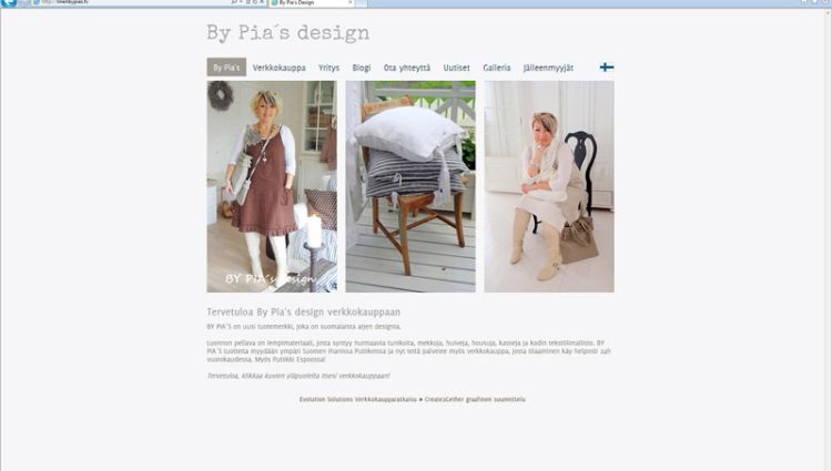 By Pia's design verkkokauppa By Pia's design verkkokauppa
