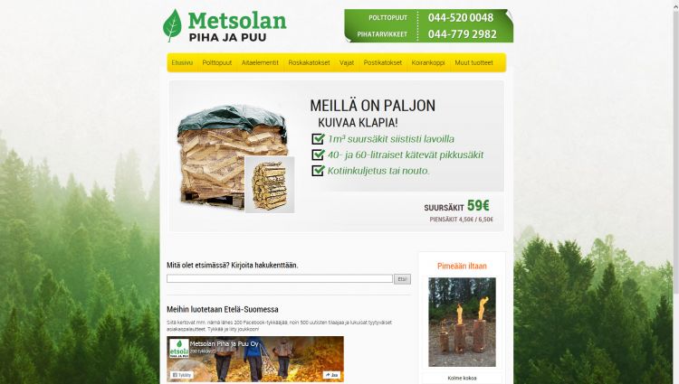 Metsolan Piha- ja Puupalvelu Metsolan Piha- ja Puupalvelu