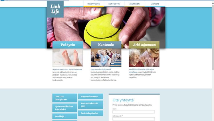 LinkLife-verkkosivut julkaistu LinkLife-verkkosivut julkaistu